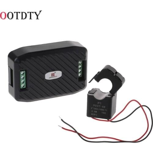 OOTDTY AC 100A Voltage Current Power Frequency Power factor Energy RS485 Modbus Electronic Energy Module With Split CT