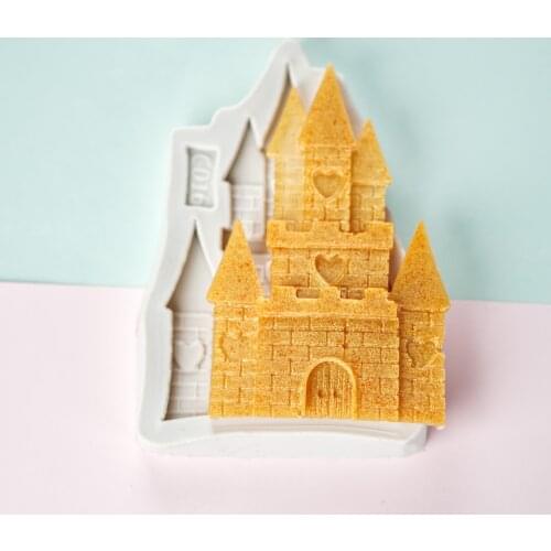 Vampire Castle Cake Decorating Mold Party Cake Decoration Mold Creativity Colorful Soft Dessert Making Tool Baking Tray