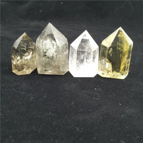 Natural Crystal Quartz Wand Kit Citrine Quartz Crystal Quartz Phantom Crystal Smoky Quartz Point Rainbow Point Towers Chakra