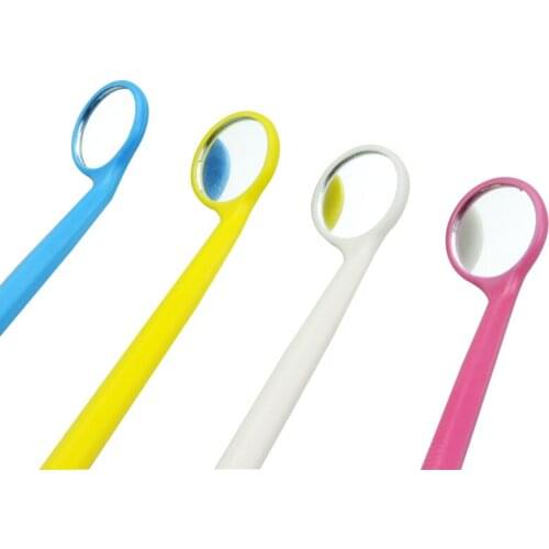 10pcs Dental Tool Set Dental Mirror Plastric Mouth Mirror Dental Hygiene Kit Instrument Dental Pick Dentist Prepare Tool
