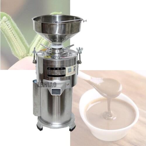 Fully Automatic Grinder Peanut Butter Tahini Nut Sauce Cocoa Sauce Chopper Powder Machine Refiner