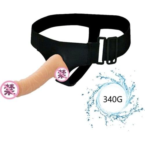 Strap on Realistic Big Dildo Pants Masturbateur for Gay Woman Lesbian Sex Toys Leather Adult Artificial Penis Vagina Anal Sexy