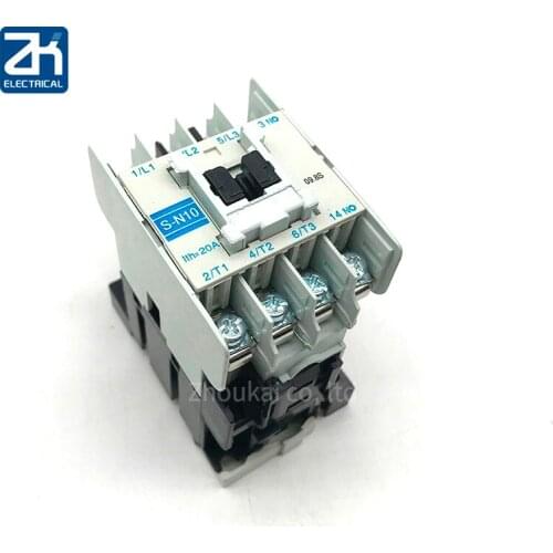S-N10 220 V380V 20a Magnetic Ac Contact S-n10 Ac Three -phase Contact Elevator contactor