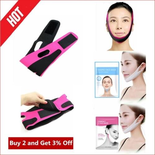 Face Slim V-Line Lift Up Belt Strap Anti Wrinkle Facial Cheek Chin Thin Slimming Mask Band Bandage Lifting Mask