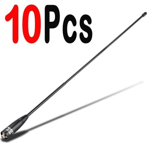 10Pcs Nagoya NA-771 SMA-F SMA Female Dual Band VHF/UHF 144/430MHz Antenna For Baofeng UV-5R UV-82 BF-888S Walkie Talkie Radio