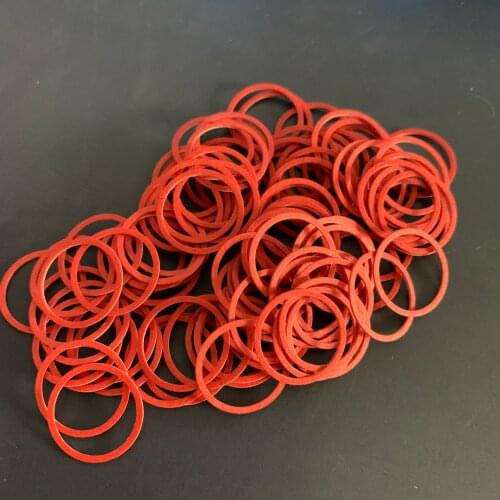 100x Red Steel Paper Flat Washer Insulating Fiber Spacer Gasket Pad Meson Shim ID 9mm 9.2mm 9.5mm 10mm 10.1mm 10.2mm 10.5mm ROHS