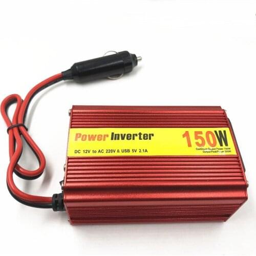 150W with USB Home Car Power Inverter Converter DC 12 V 220 V Car Battery Charger Adapter Car Power Supply