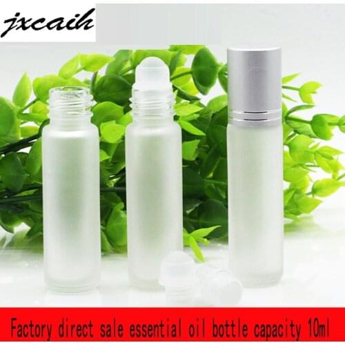 Jxcahi 1 pcs 10 ml Portable Glass Bottle For Essential Oils Empty Cosmetic Containers Glass Bottle For Perfume