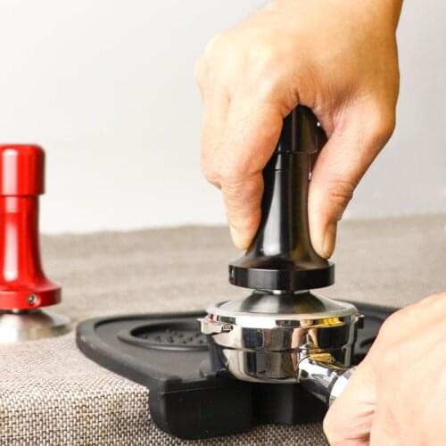 Calibrated Tamper Pressure 58mm 51mm 53mm for Coffee and Espresso Mat Powder Hammer