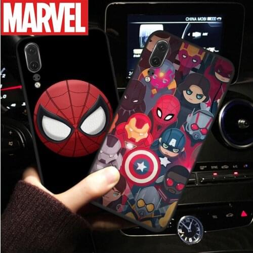 Manwei Series Mobile Phone Case Steel Man Spider Man Mobile Phone Cover Anti Fall Protection Frame