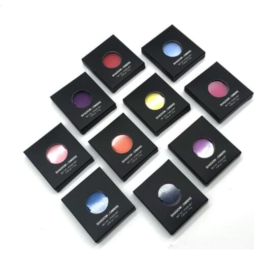 Matte Single Eyeshadow Beauty Make Up Cosmetic Pigmented Shadow Colorful Glitter Eye Shadow Pan Private Label Products