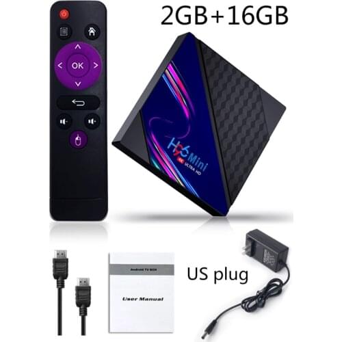 2021 New H96mini RK3318 And roid 10.0 Smart TV Box 2.4G&5G Dual Wifi BT4.0 Media Player