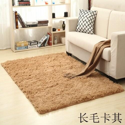 16 Colors Solid Soft Shaggy Carpet for Living Room Home Warm Plush Floor Mats Rugs Fluffy Mats Kids Room Blanket Area Rug Mats