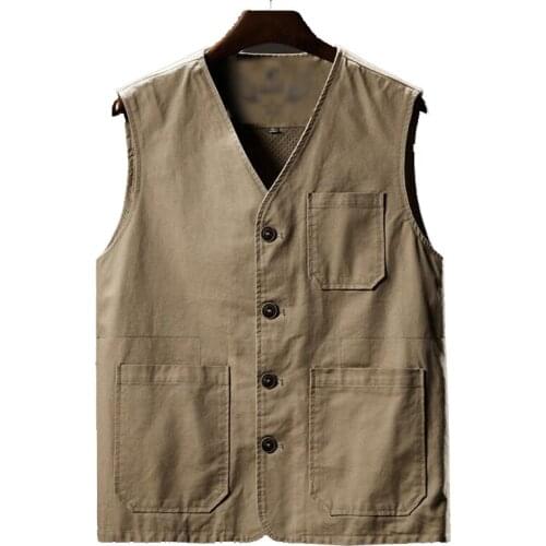 Plus Size 6XL 7XL 8XL Men Military Waistcoat Many Pockets Vest Sleeveless Jacket Large Male Travel Coat Army Tactical Clothing