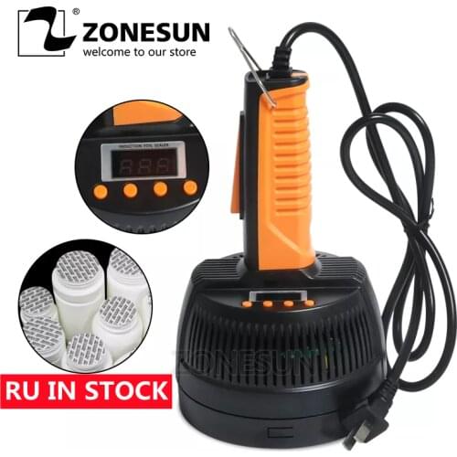 ZONESUN Manual Hand Held Electromagnetic Induction Sealer Bottle Sealing Machine Aluminum Foil Medical Plastic Capping machine