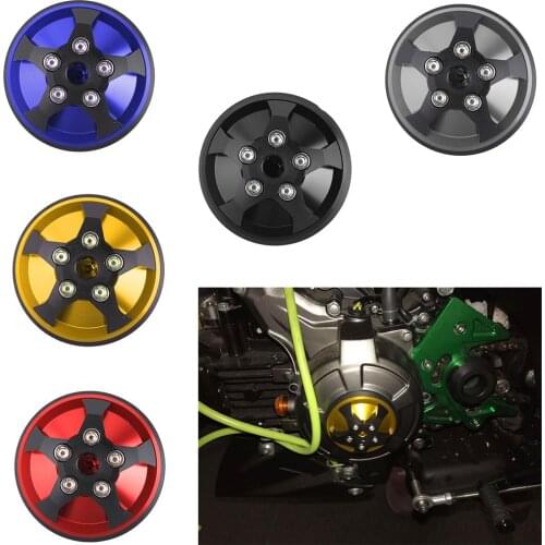 SMOK For Kawasaki Z125 Pro 2015 2016 2017 Motorcycle Accessories CNC Aluminum Engine Stator Protective Cover Set Decoration