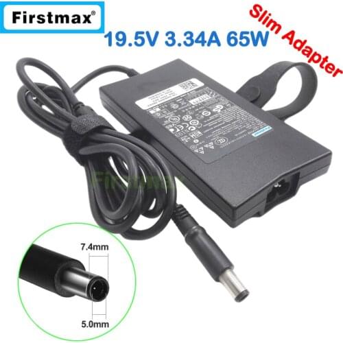 19.5V 3.34A laptop AC power adapter charger for Dell Latitude E3340 E3540 E5220 E5250 E5270 E5470 E5550 E5570 E5580 E6120 E6220