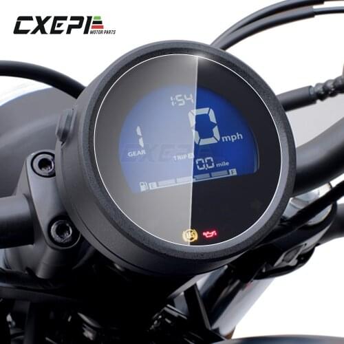 2 SET For Honda CMX500CM REBEL 2020 Motorcycle Scratch Protection Film Screen Protector Sticker Instrument Speedometer Film NEW