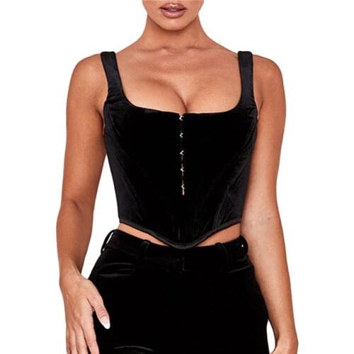 Lady Fashion Sexy Crop tops Sleeveless Strappy Tube Tank top Women Solid Open Back High street Club Clothes Stylish Bandage Vest