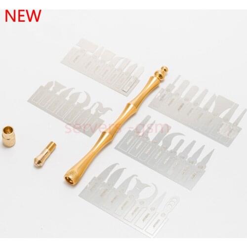 15 IN1 Ultra Thin Phone BGA IC Chip Remover Blade Set Stainless Steel Blade Tool Kits for iPhone Motherboard CPU Disassemble Rep