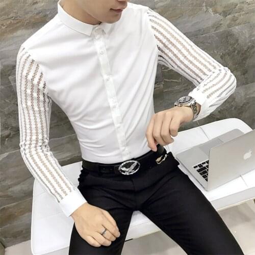 AILOOGE Mens Silk Shirts
