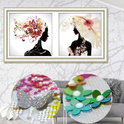 Special shaped stick drill painting Diamond Embroidery Picture 3D Diamond Painting cross-stitch Mosaic kits Wall art butterfly