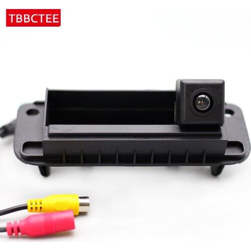 Car Rear View Reverse Backup Parking Camera For Mercedes Benz C Class W204 2012 HD Trunk Handle Night Vision Water Proof Camera