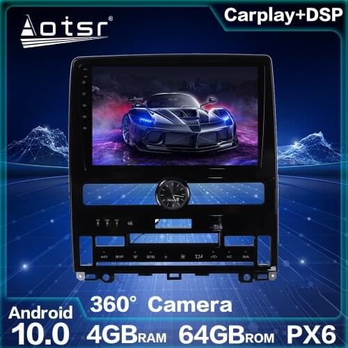 Car GPS Navigation Unit For Toyota Avalon 2018+ Android Screen Android 10.0 4GB 64GB PX6 Auto Stereo Head Unit Multimedia Audio