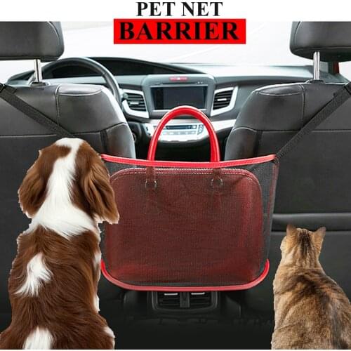 Car Net Pocket Handbag Holder Universal Multifunction Car Organizer Seat Gap Storage Mesh Pocket Interior Accessories