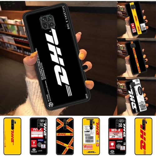 DHL Express Painted Soft Coque For Xiaomi Redmi Note 9S 9 8 8T 9C 9A Mi Poco M3 X3 NFC 9T 10T Pro 5G Phone Case Back Shell