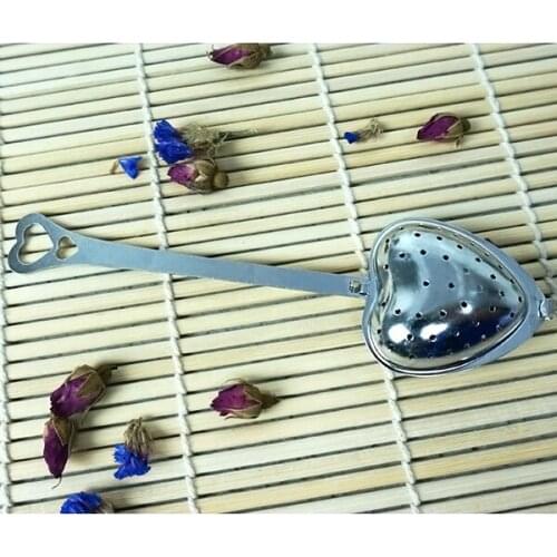 Heart Design Spoon Tea Infuser Filter Wedding Souvenir Bridal Shower Favor Gift SUB Sale