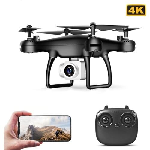 RC Drone 4k Professional with Camera WIFI FPV Quadcopter Drones Aerial Photography Height Maintain Detachable Camera Dron Toys