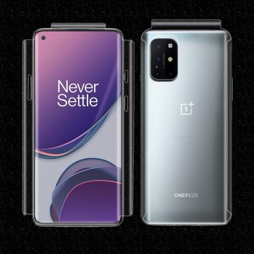 3D Front+Back Full Body TPU Hydrogel Film For Oneplus 1+ 8 9 7 7T 8T Pro Protective Gel Screen Protector ( Not Glass)