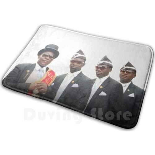 Meme 2020 Funeral Dancing Coffin Dance Mat Rug Carpet Anti-Slip Floor Mats Bedroom Meme 2020 Funeral Memes Funny Internet Meme