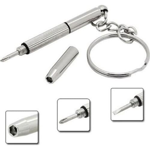 Three-use screwdriver multi-function eyewear repair tool eyewear accessories mini screwdriver