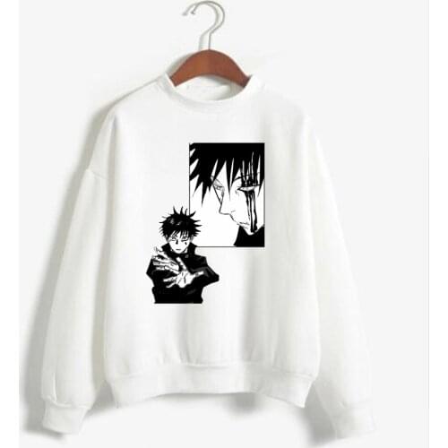 Mens Hoodies Japanese Anime Jujutsu Kaisen Men Women Pullovers Hoodies Sweatshirts Yuji Itadori Anime Hoody Streetwear Tops