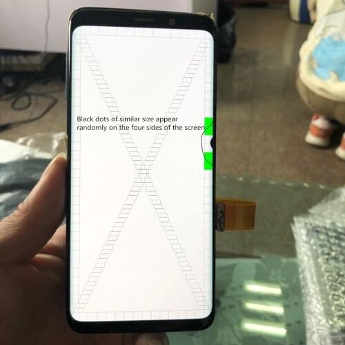 Original With a Small line For Samsung Galaxty S9 G960 G960F S9 Plus G965 G965F LCD Display and Touch Screen Digitizer Assembly