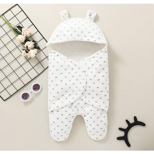 Thick Warm Plush Baby Swaddle Cartoon Panda Modeling Newborn Baby Sleeping Wrap Blanket Photography Prop For Babies Boys Girls