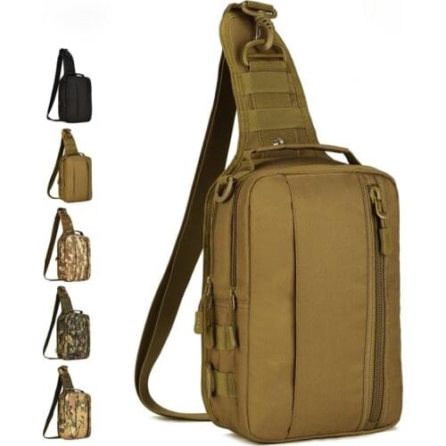 Unisex casual men riding Backpack tactical chest-bag outdoor Woman travel shoulder bag tablet computer messenger bag