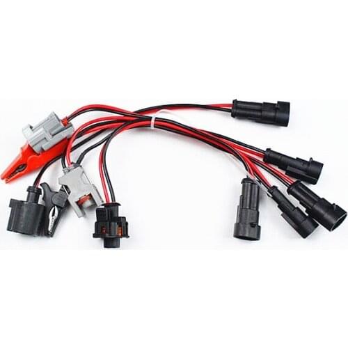 Common Rail Injector Tester Drive Lines Plug For Bo-sch Den-so Del-phi Sie-mens, Common Rail Injector Connect Plug