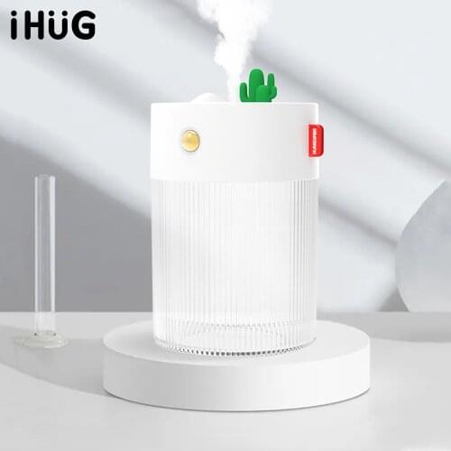 650ml Wireless Essential Oil Humidifier 2000mAh Battery Rechargeable Air Umidificador Portable Aroma Diffuser Humidificador Home