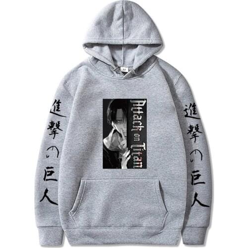 Anime Attack on Titan Unisex Hoodies Hot Sale Men Women Spring Autumn Sweatshirts Harajuku Pullovers Tops Long Sleeves Clothes