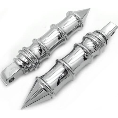 Aftermarket free shipping motorcycle parts Spike Bamboo Footpeg For all passenger Victory 8-Ball (Front/Rear) Cross Roads (Rear)