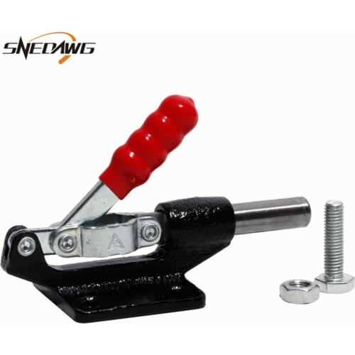 1pc 45kg 136kg 227kg 386kg 680kg Anti-Slip U Shape Toggle Clamp Holding Capacity Push Pull Toggle Clamp for Hand Tool