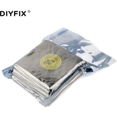 DIYFIX 10x10cm ESD Dust Free Cloth CellPhone LCD Screen Cleaning Tool Soft Cleanroom Wiper 176g/Bag Dust Remover High Quality