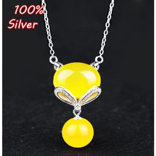 12*16mm 100% 925 Sterling-Silver Color Gold Plated Blank 8mm-13mm Women With Amber Wax And Turquoise Pendant