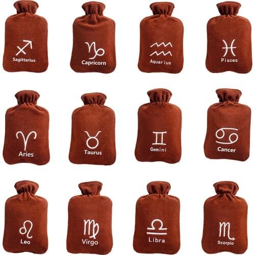 2L Large Winter Hot Water Bottle Bag Keep Warm Relaxing Heat Cold Therapy for Women Girl Physiological Period Kids Elderly