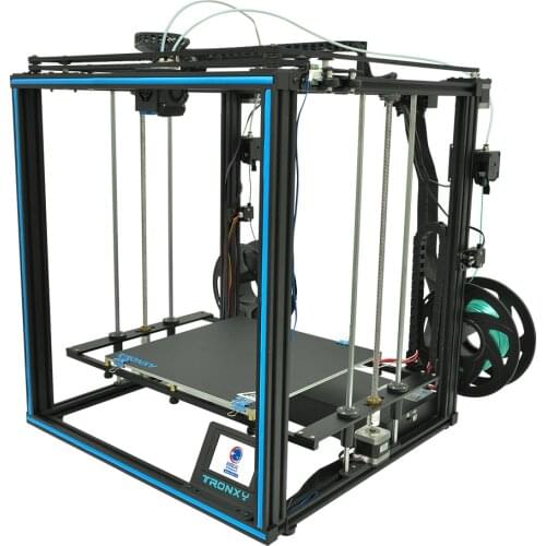 Tronxy X5SA-2E 3D Printer DIY Kit Large Size Dual Extrusion Head 2 Color Printing Ender Impresora Drucker Corexy PLA