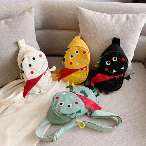 Childrens Bags 2019 Summer Autumn New Style Shoulder Bag Cute Dinosaur Shoulder Bag Fashion Men And Women Child Parent And Chil