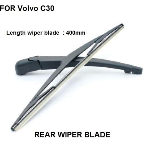 For Volvo C30 Rear Window Wiper Arm & Blade Set Complete New 2006-2015